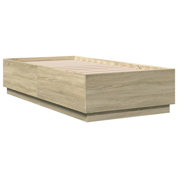 Bettgestell Sonoma Eiche 90x190 cm