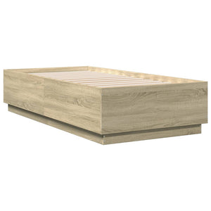 Bettgestell Sonoma-Eiche 75x190 cm