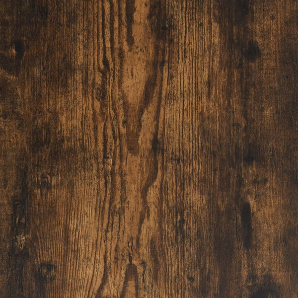 Bettgestell Räuchereiche 75x190 cm mit Kopfteil