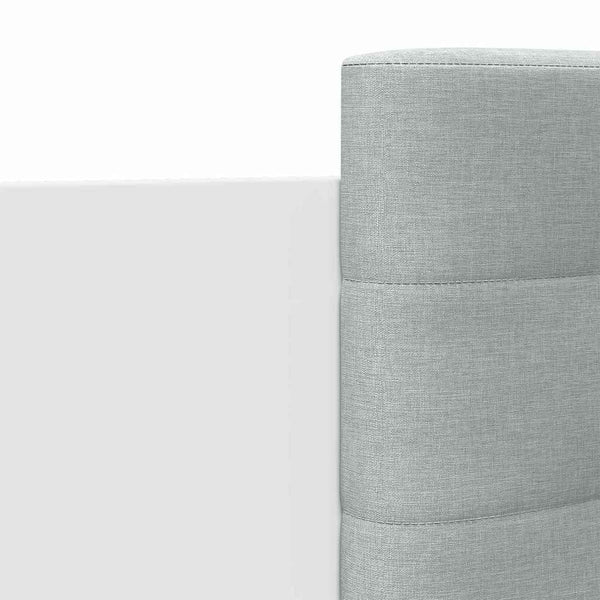 Bettgestell Weiß mit LED 75x190 cm