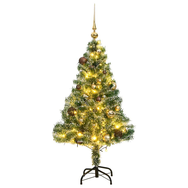 Künstlicher Weihnachtsbaum mit Schnee & LEDs