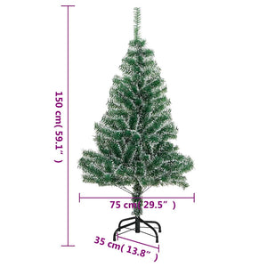 Künstlicher Weihnachtsbaum mit Schnee & LEDs