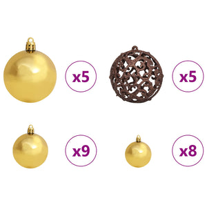 vidaXL Sapin de Noël artificiel blanc 80 x 80 x 150 cm PVC et métal