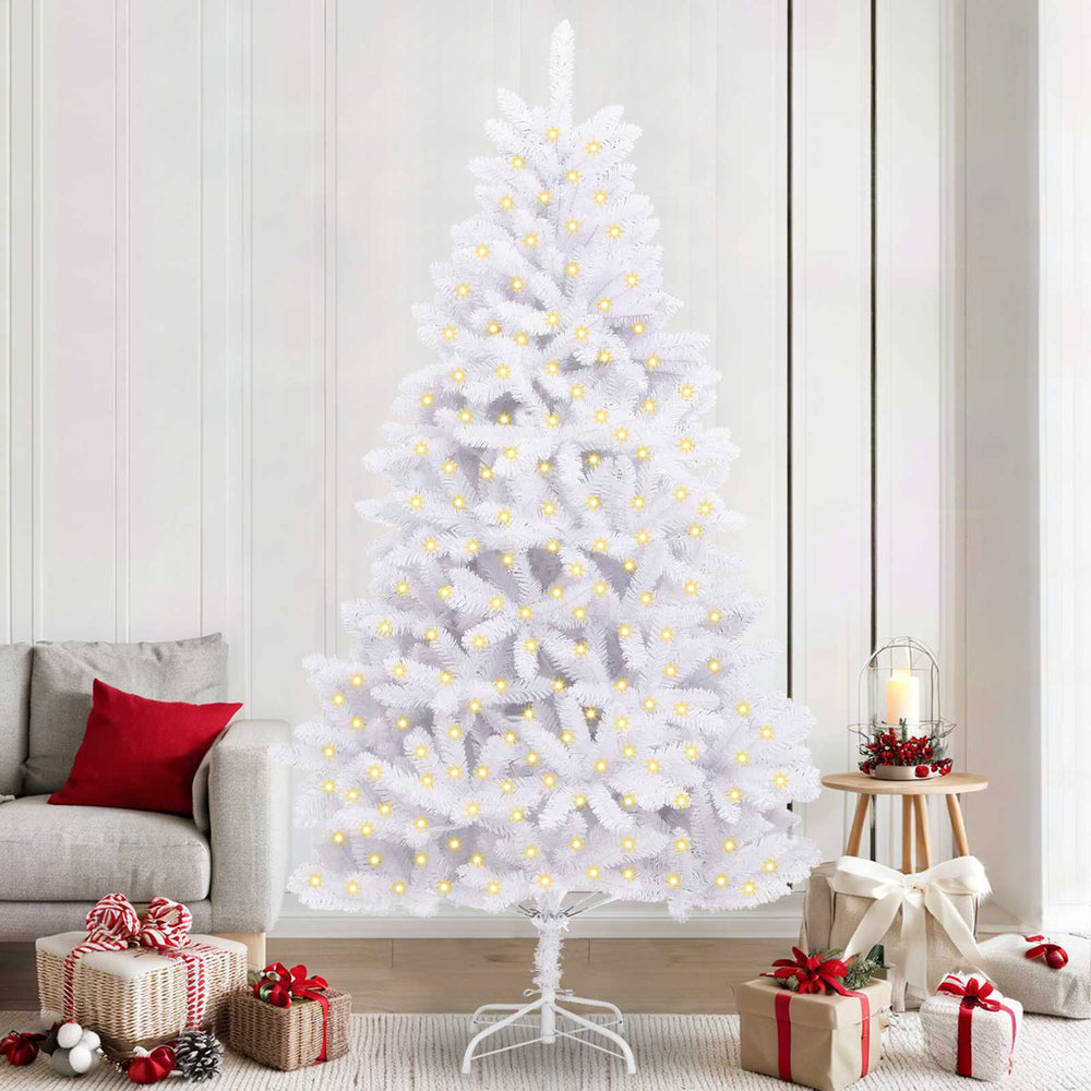 Künstlicher Weihnachtsbaum Weiß 240cm