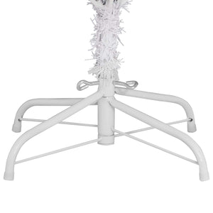 vidaXL Sapin de Noël artificiel Blanc 106 x 106 x 210 cm