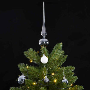 vidaXL Sapin de Noël artificiel pliable 300 LED et boules 270 cm
