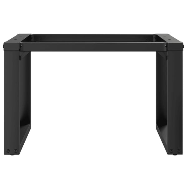 O-Form Couchtischbeine Stahl 50x40x38 cm