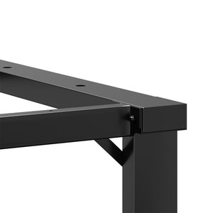O-Form Couchtischbeine Stahl 50x40x38 cm