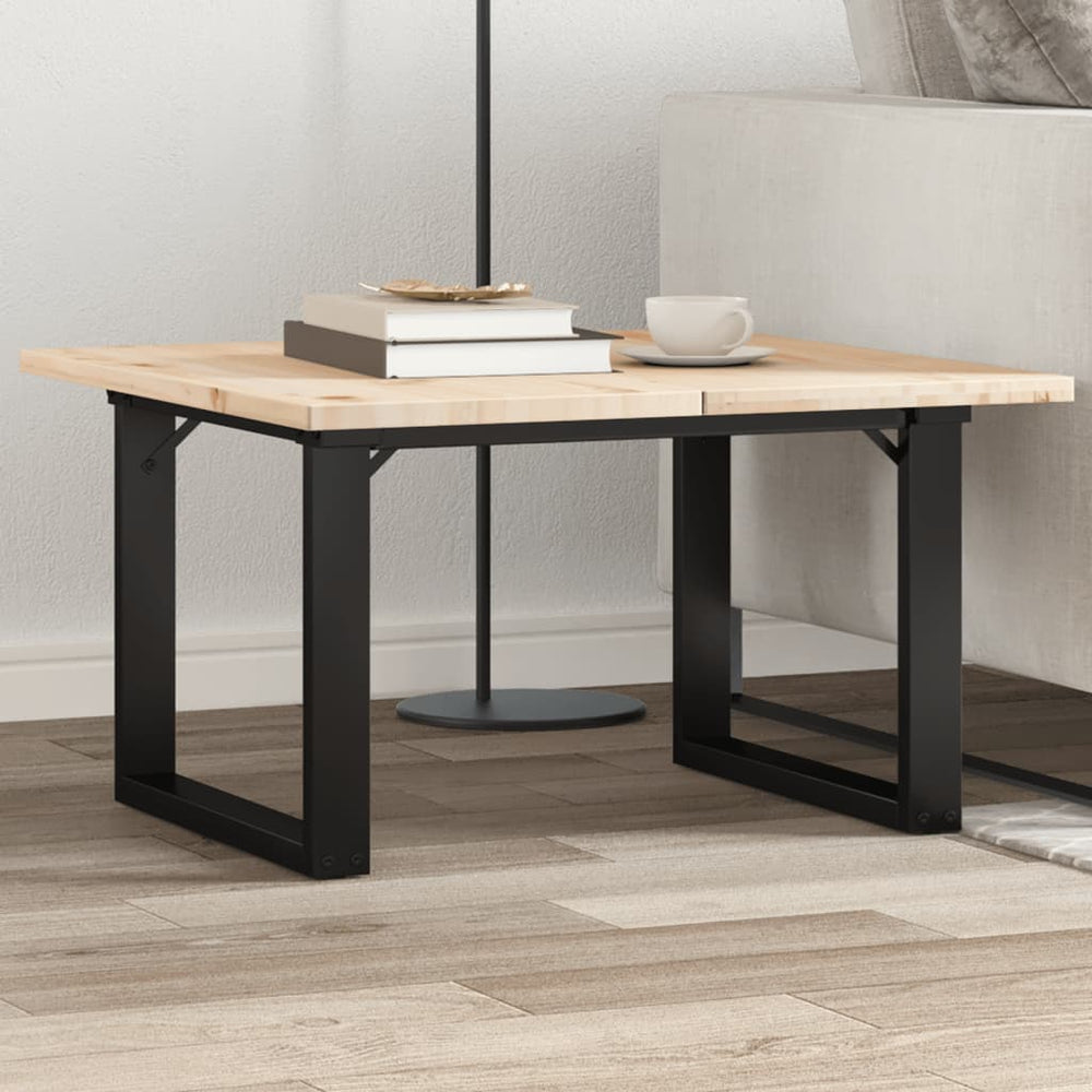 O-Form Couchtischbeine Stahl 50x40x38 cm