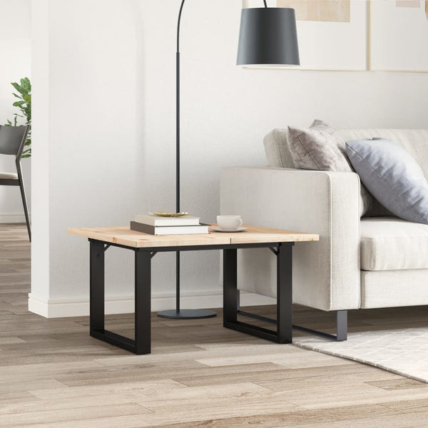 Couchtischbeine O-Form Stahl 60x50x38 cm