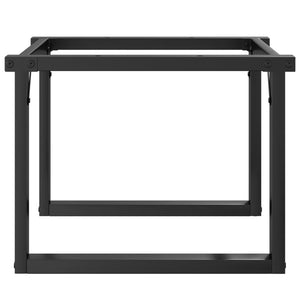 Couchtischbeine O-Form Stahl 60x50x38 cm