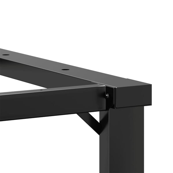 Couchtischbeine O-Form Stahl 60x50x38 cm