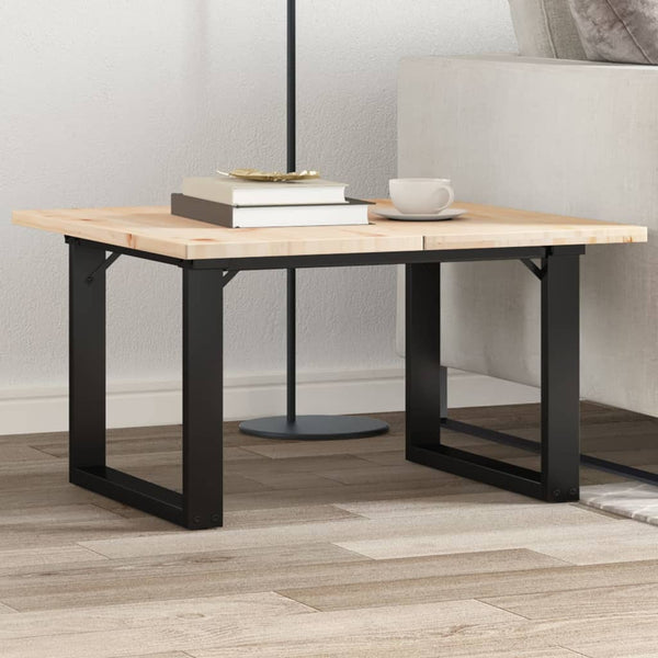 Couchtischbeine O-Form Stahl 60x50x38 cm