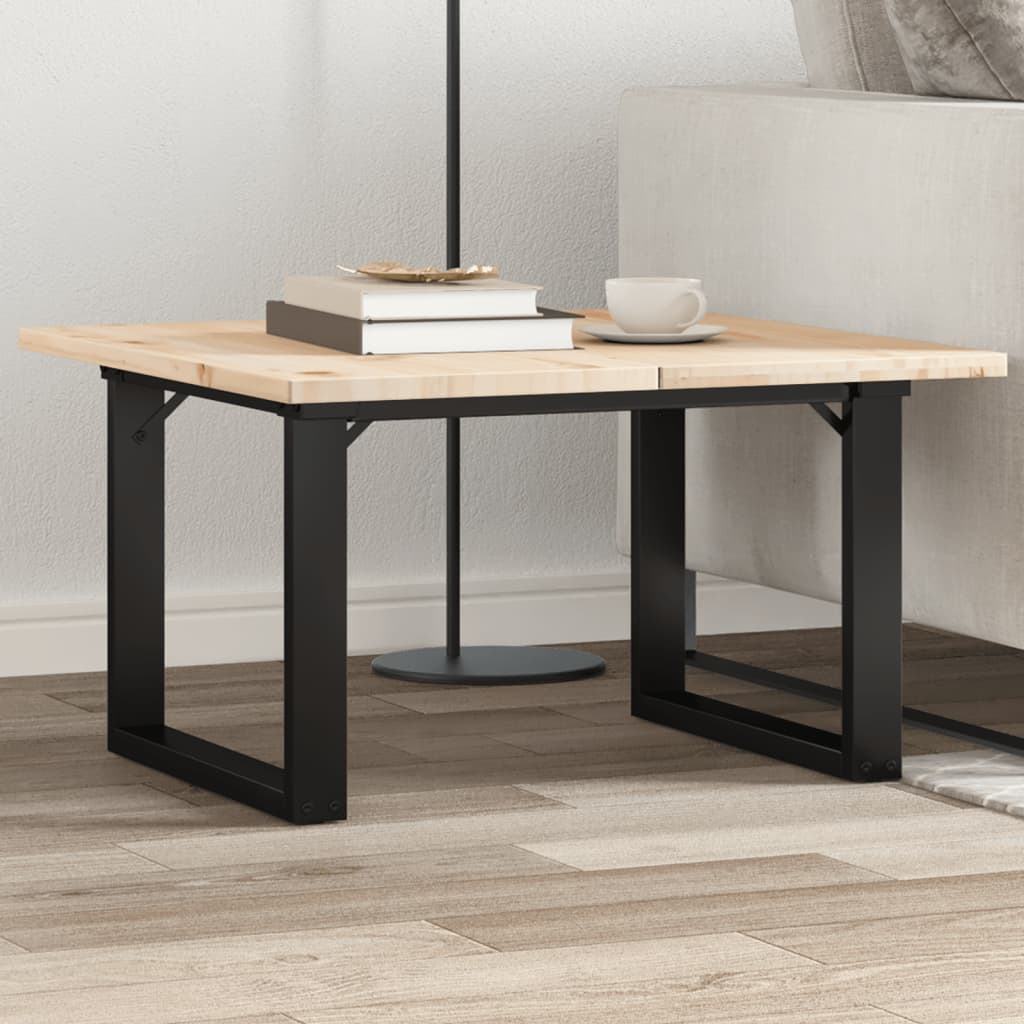 Couchtischbeine O-Form Stahl 60x40x38 cm