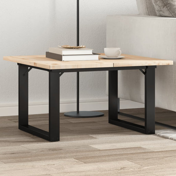 Couchtischbeine O-Form Stahl 60x40x38 cm