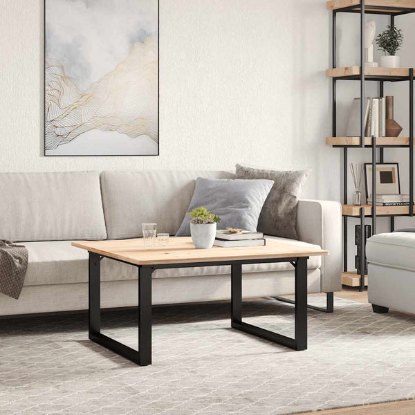 Couchtischbeine O-Form Stahl 70x60x43 cm