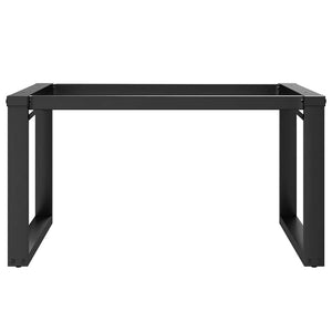 Couchtischbeine O-Form Stahl 70x60x43 cm