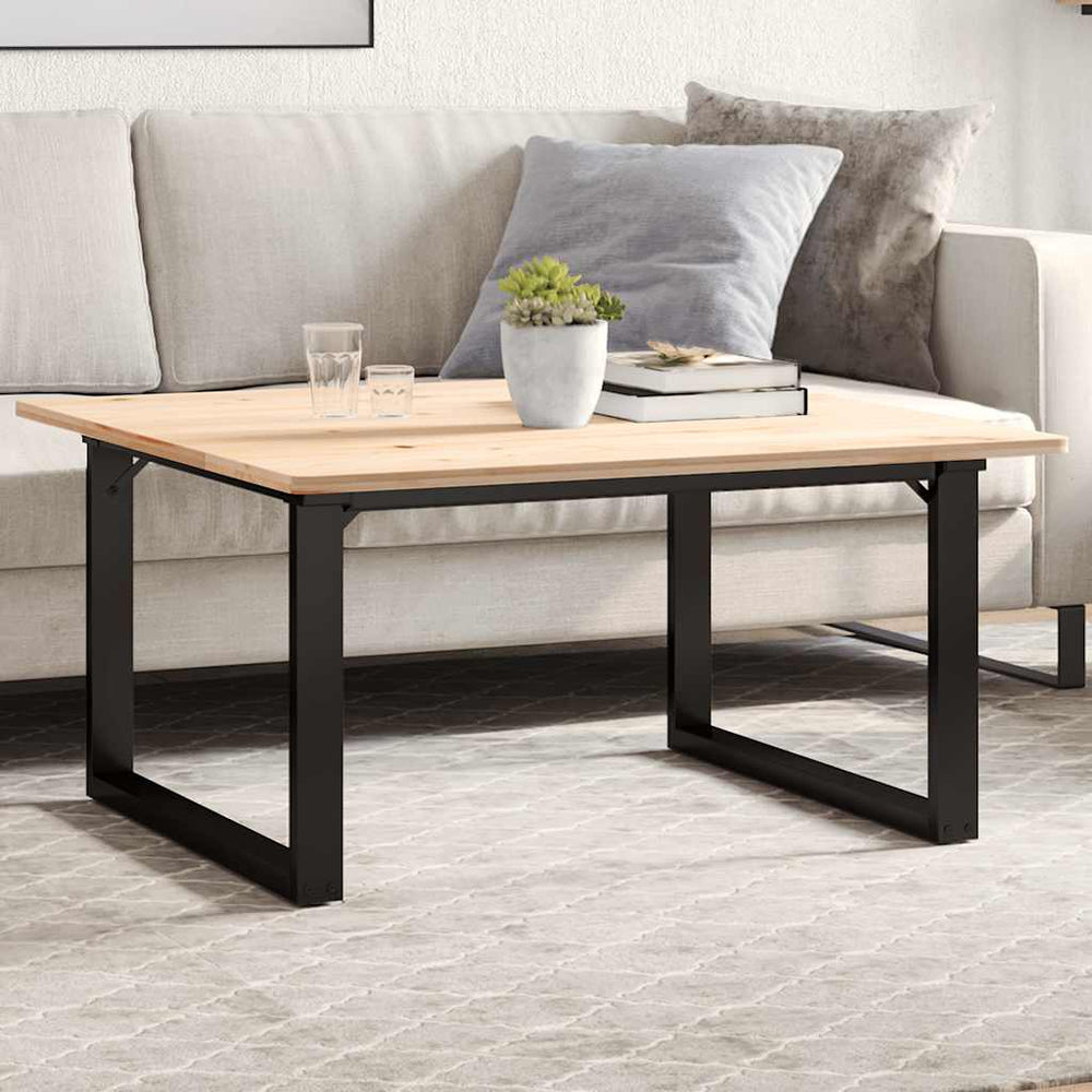 Couchtischbeine O-Form Stahl 70x60x43 cm