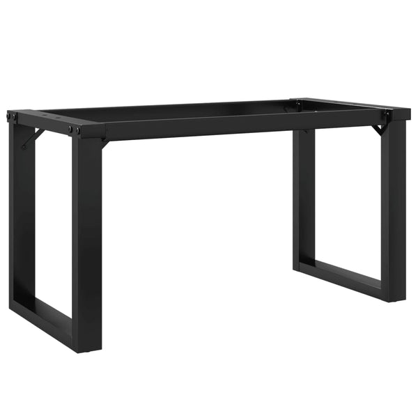 O-Form Couchtischbeine Stahl 70x30x43 cm