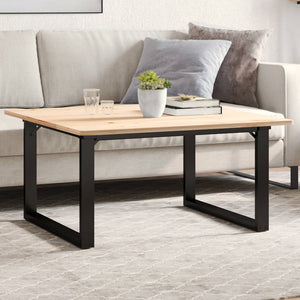 Couchtischbeine O-Form Stahl 80x70x43 cm