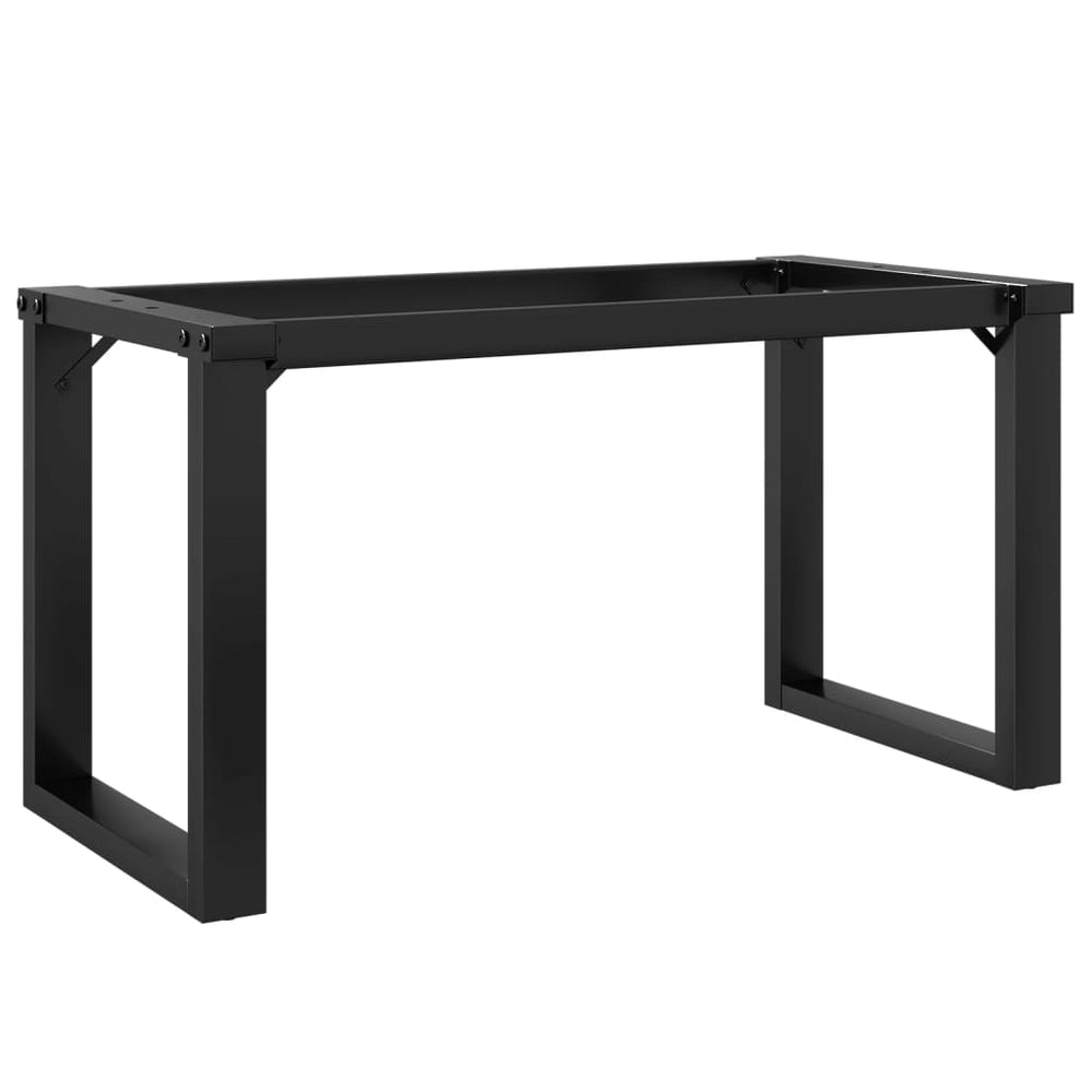 Couchtischbeine O-Form Stahl 90x30x43 cm