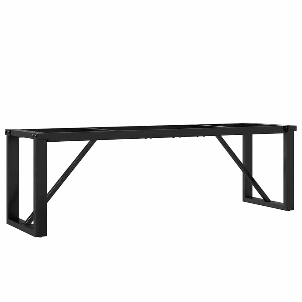 Couchtischgestell O-Form, 140 cm, Stahl