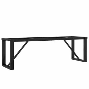 Couchtischgestell O-Form, 140 cm, Stahl