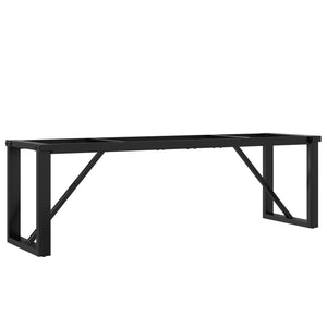 Couchtischgestell O-Form, 140 cm, Stahl