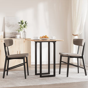 O-Form Esstischgestell Stahl 40x40x73 cm