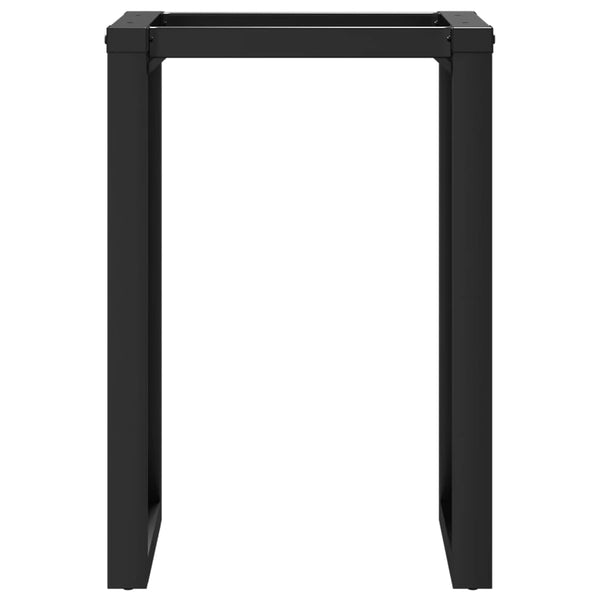 Esstischgestell O-Form 60x50x73 cm Stahl