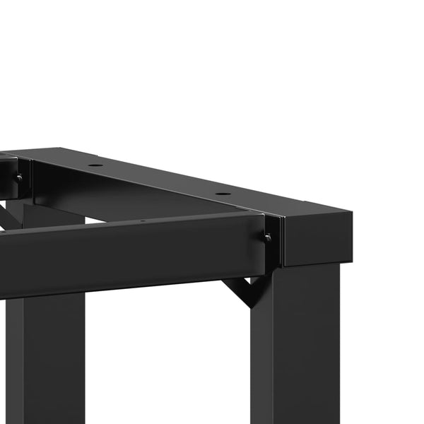 O-Form Tischgestell 60x40x73 cm Stahl