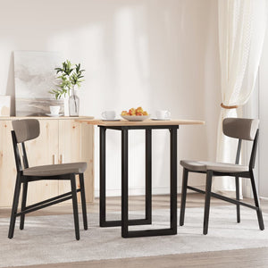 O-Form Tischgestell 60x40x73 cm Stahl