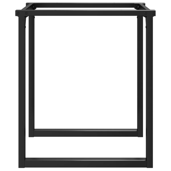 O-Form Tischgestell 70x70 cm Stahl
