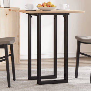 Tischgestell O-Form Stahl 80x40 cm