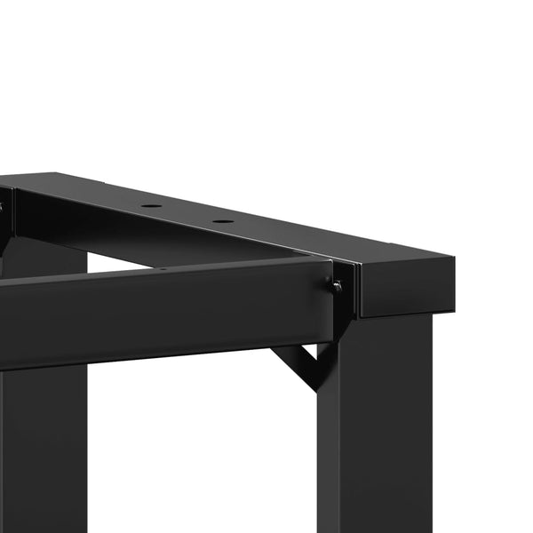 Tischgestell O-Form Stahl 80x40 cm