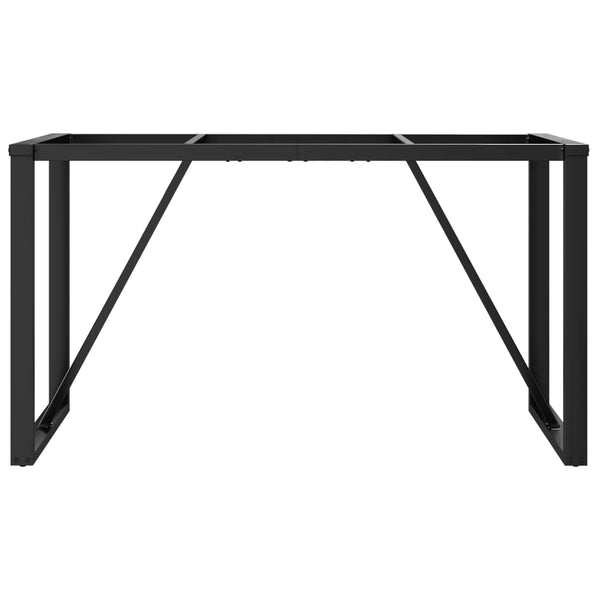 O-Form Esstischgestell Stahl 120x60 cm