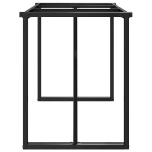 O-Form Esstischgestell Stahl 120x60 cm