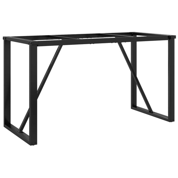 O-Form Esstischgestell Stahl 120x60 cm