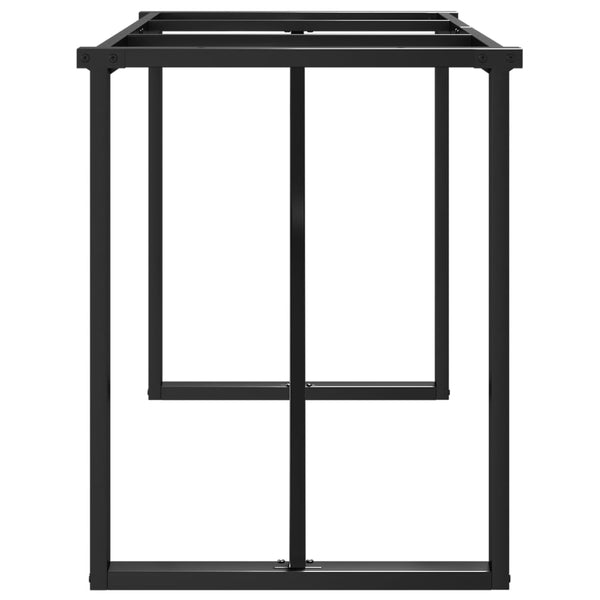 O-Form Esstischgestell 140x60 cm Stahl
