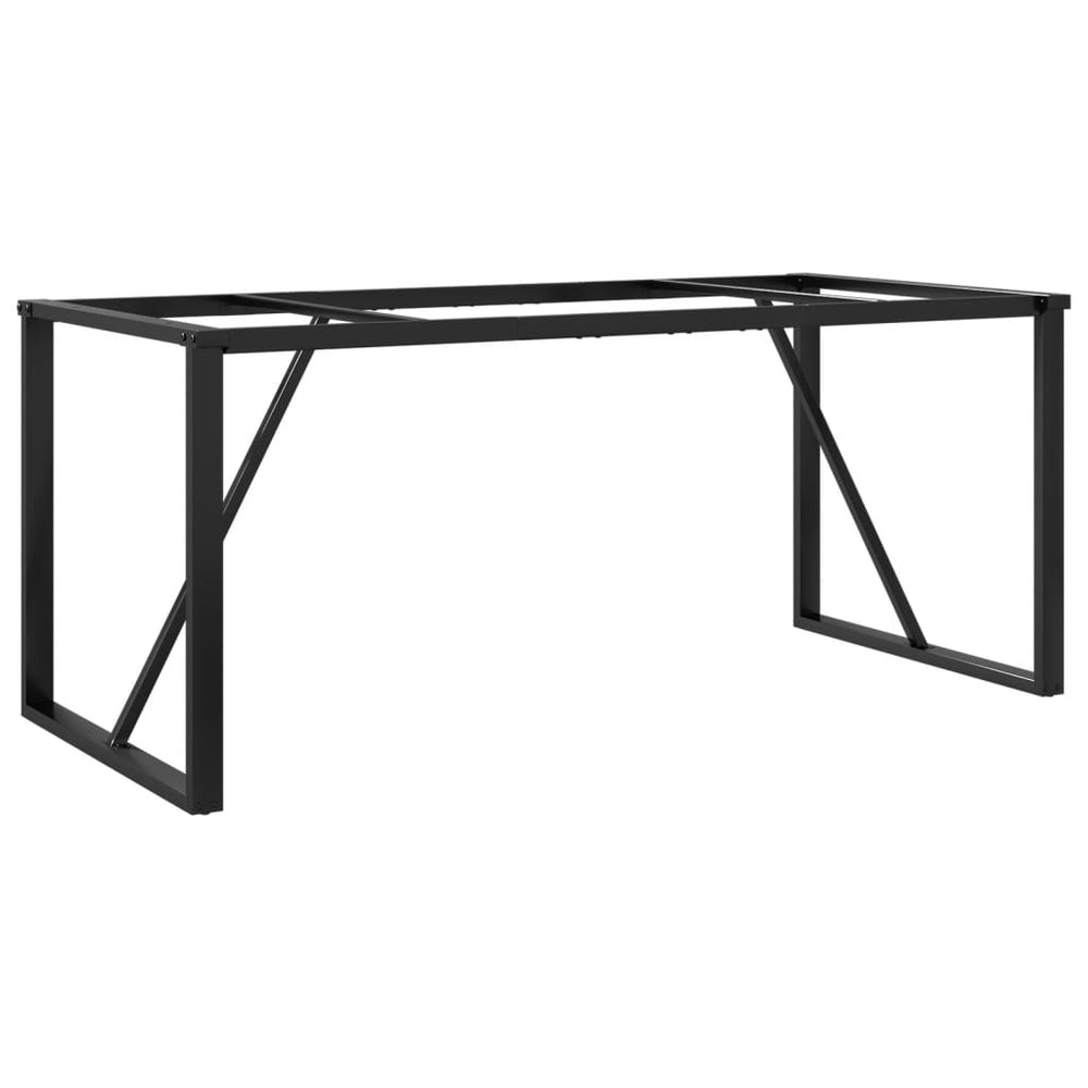 Tischgestell O-Form 160x80 cm Stahl