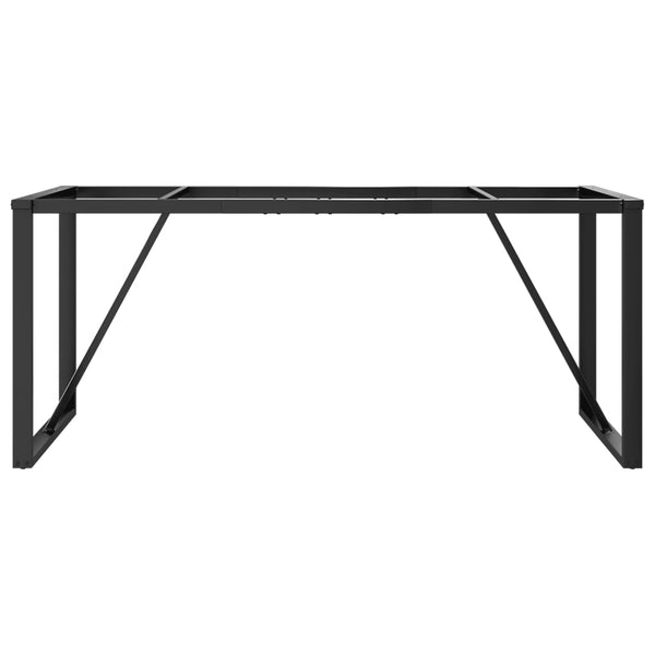 Tischgestell O-Form 160x80 cm Stahl