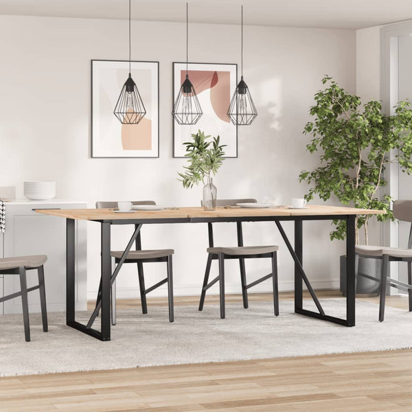 Tischgestell O-Form 160x80 cm Stahl