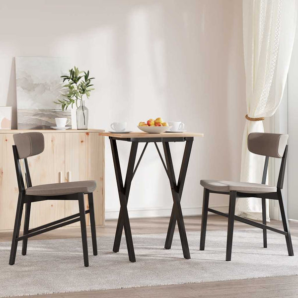 X-Form Tischgestell Stahl 40x40x73 cm