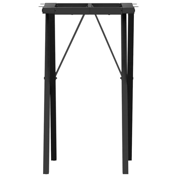 X-Form Tischgestell Stahl 40x40x73 cm