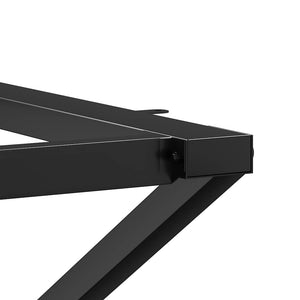 X-Form Tischgestell Stahl 40x40x73 cm