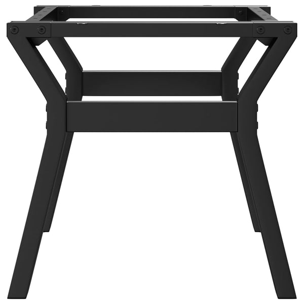 Y-Form Couchtischgestell Stahl 60x40x38 cm