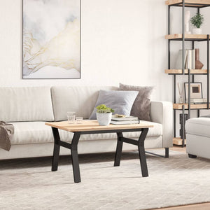 Couchtischgestell Y-Form Stahl 70x60 cm