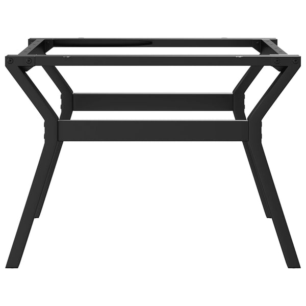 Couchtischgestell Y-Form Stahl 70x60 cm