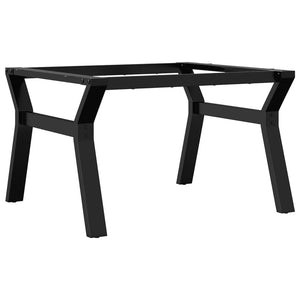 Couchtischgestell Y-Form Stahl 70x60 cm