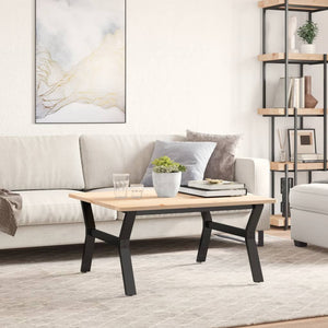 Y-Form Couchtischgestell Stahl 80x70x43 cm